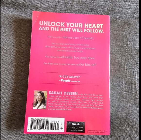 lock & Key by Sarah Dessen Book - Picture 2 of 4